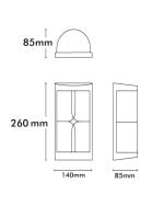 Aplique LED 20W Pared IP65 Exterior - Imagen 6