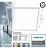 Pack 2 Panel Fit LED 60x60 44W  Philips Marco Luminoso Blanco - CCT - Imagen 10