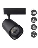 Foco LED 40W  Para Carril Monof&aacute;sico 24&ordm;- 3 A&ntilde;os De Garant&iacute;a