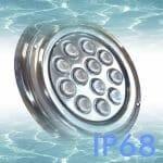 Lámpara LED Sumergible 36W - DC12V - IP68 - Acero Inoxidable 316 - Imagen 4