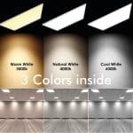 Panel Colgante LED 40W Philips Driver DOBLE LUZ 120X20cm Color Seleccionable
