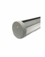 Perfil De Aluminio Dise&ntilde;o Tubo - 2 Metros - Imagen 5