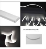 Perfil Flexible Aluminio U 2 Metros - Imagen 7