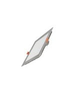 Placa LED Slim Cuadrada 8W Acero Inox(OFERTA)