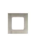 Placa LED Slim Cuadrada 8W Acero Inox(OFERTA)