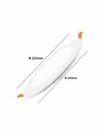 Placa Downlight LED Circular 20W - OSRAM CHIP - 3 A&ntilde;os De Garant&iacute;a - Imagen 3