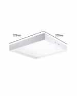 Plaf&oacute;n LED Cuadrado Superficie 20W - OSRAM - Imagen 3