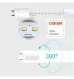 Tubo LED 13W Cristal 90cm - ALTA LUMINOSIDAD - OSRAM(La cantidad m&iacute;nima de pedido de compra para el producto es 10.) - Imagen 3