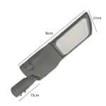 Farola LED 150W CAPRI Philips Driver Programable SMD5050 240Lm/W