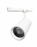Foco LED Potencia Seleccionable 40W-38W-36W-34W Blanco Carril Monofásico CRI+92 UGR13 160Lm/W