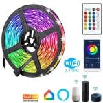 Pack Tira LED 24W 12V SMART WiFi RGB + Control Remoto + CCT - Regulable - SMD5050