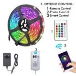 Pack Tira LED 24W 12V SMART WiFi RGB + Control Remoto + CCT - Regulable - SMD5050