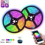 Pack Tira LED 24W 12V SMART WiFi RGB + Control Remoto + CCT - Regulable - SMD5050