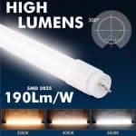 Pack 10 Tubo LED 25W Cristal 150cm 190LM/W ALTA LUMINOSIDAD No FLICK 5 A&ntilde;os De Garant&iacute;a - Imagen 4