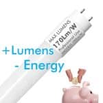 Pack 10 Tubo LED 25W Cristal 150cm 190LM/W ALTA LUMINOSIDAD No FLICK 5 A&ntilde;os De Garant&iacute;a - Imagen 5