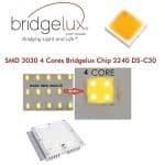 Farola LED 40W LEVI Bridgelux SMD 3030 165Lm/W- Aluminio