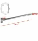 Soporte Para Farola - Acero Galvanizado - 1 Metro