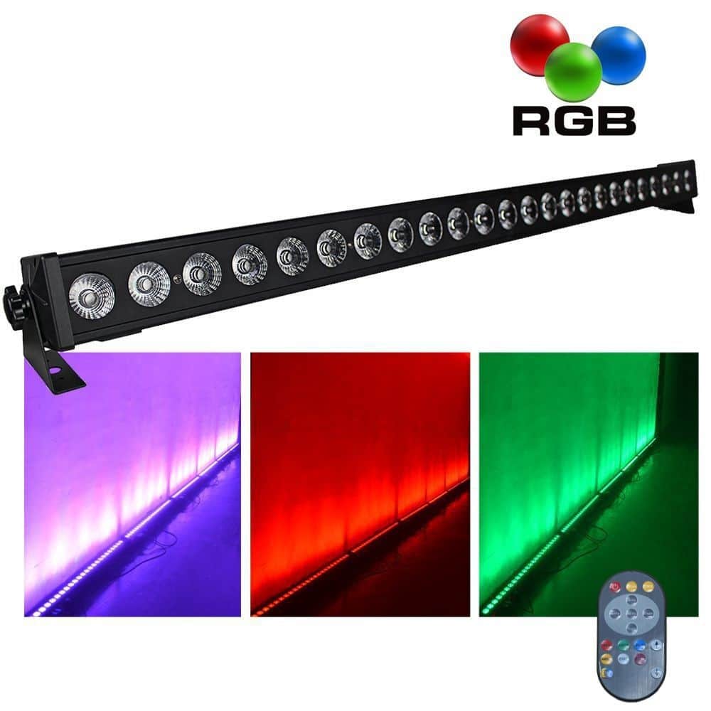 Barras luminosas con leds RGB