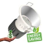 Downlight LED 15W - CROMO - CIRCULAR - CRI+92 - UGR13 - Imagen 3