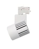 Foco LED 40W Blanco Para Carril TRIFASICO BRIDGELUX Chip 100&ordm; CRI +90- 3 A&ntilde;os De Garant&iacute;a - Imagen 4