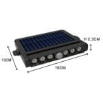Aplique Foco Solar orientable LED - 5W Chip - Sensor de movimiento - 4000K - Imagen 4
