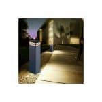 Baliza Solar LED - Sobremuro - Cuadrada - Aluminio - 20x20cm- CCT - Imagen 7