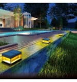 Baliza Solar LED - Sobremuro - Cuadrada - Aluminio - 20x20cm- CCT - Imagen 11