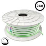 Neón LED Flexible 24V -13W/m - Bobina 50m - 6x12mm - VERDE - Imagen 3