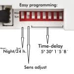 Regleta Estanca LED integrado - SENSOR MOVIMIENTO PIR - 35W-30W-25W-20W - OSRAM Driver - 120cm - Imagen 6