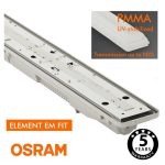Regleta Estanca LED integrado - SENSOR MOVIMIENTO PIR - 35W-30W-25W-20W - OSRAM Driver - 120cm - Imagen 10
