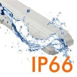Regleta Estanca LED integrado - SENSOR MOVIMIENTO PIR- 44W-38W-32W-25W - OSRAM Driver - 150cm