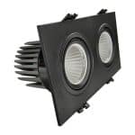 Downlight LED 30W - Direccionable - Doble - CRI+92 - UGR13