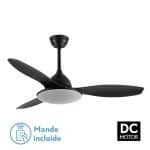 VENTILADOR DC YAEL 72W 3000-4000-6000K 122D 7200LM 3 ASPAS, REMOTO+TEMPORIZADOR+MEMORIA - Imagen 3
