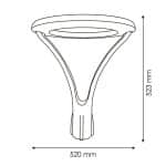 Farola Led Lumileds 100W - Imagen 3