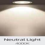 Plaf&oacute;n LED Superficie 20W - 4000K - Chip Lumileds - Detector PIR - Imagen 5