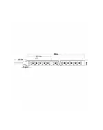 Tira 24V 20W IP68 240 Leds/M Corte 2,5cm Rollo 50 Metros