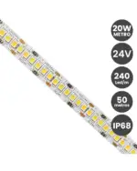 tira led exterior ip68 profesional