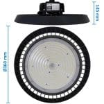 Campana LED 200W -170Lm/W- UFO NEW ITALY PHILIPS XITANIUM - 1-10V DIM - Imagen 8
