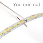 Tira LED 24V | 120xLED/m | 5m | SMD2835 | 1680Lm | 12W/M | IP20 - Imagen 6