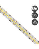 Tira LED 24V | 240xLED/m | 5m | SMD2835 |14000Lm | 20W/M | IP20