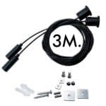 Kit colgante universal - con cable de 3m - Pack 2 unidades