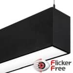 L&aacute;mpara Lineal Colgante LED - MUNICH NEGRO - BLANCO-PLATA - Imagen 4