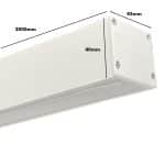 LED 72W Lineal - 2 metros - Regleta + Colgante POSTDAM - UGR17 - Imagen 8