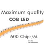 Regleta IP68 Lineal LED COB - Empotrable - BERLIN XL ANONIZADO PLATA - 12V. - Imagen 7