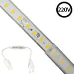 Tira LED con Cable Rectificador - 220V | 120LED/m | 50m - Imagen 4