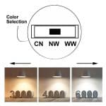 Foco LED 40W-34W Monofásico -CCT
