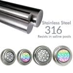 L&aacute;mpara LED Sumergible 18W - DC12V - IP68 - Acero Inoxidable 316 - Imagen 6