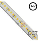 Tira LED 24V | 240xLED/M | 5m | SMD2025 | CCT | 10W/M | IP20