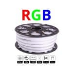 Neon led flexible simple 12V RGB 8mm 112 led metro 8W 25m