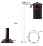 Columna Urban Circular 3 Metros - Imagen 6